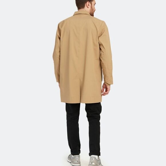 Descente XL Sun Shield Hard Shell Bal Collar Coat - Desert Khaki - Picture 5 of 14